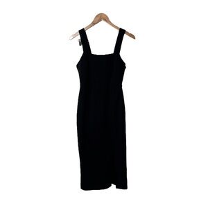 Petal & Pup Black Midi Dress